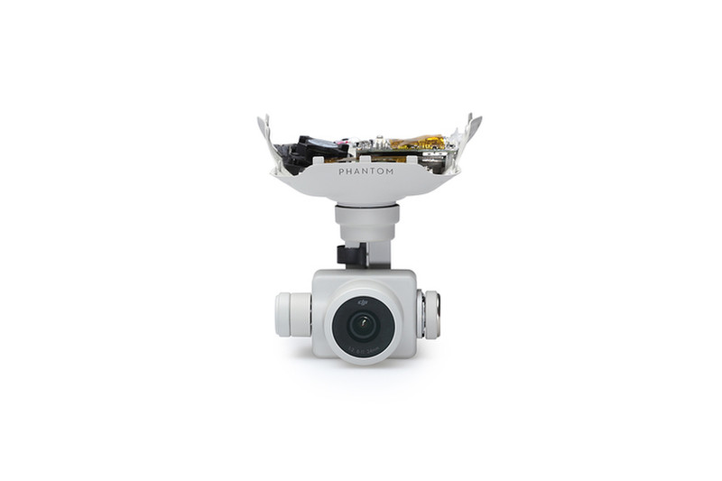 DJI DJI0422-08 4K Ultra HD 20MP White gimbal camera