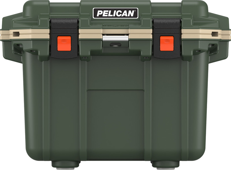 Pelican 30QT 31.18L Green,Tan cool box