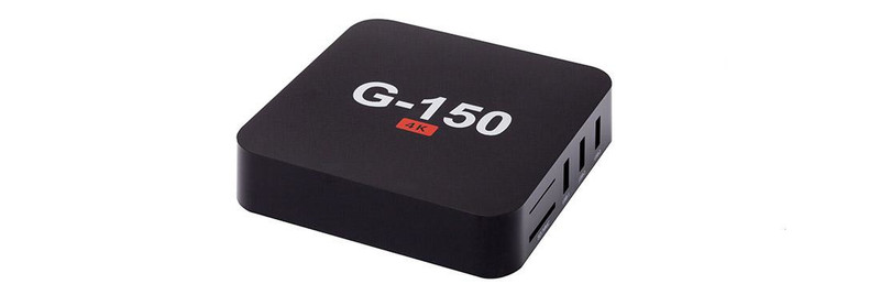 Golden Media GOLDEN INTERSTAR G-150 4K Ultra HD 8GB Wi-Fi Black Smart TV box