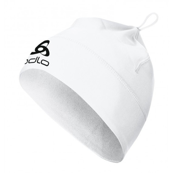Odlo 776350 Унисекс Встроенные в шапку Ткань Белый шапка