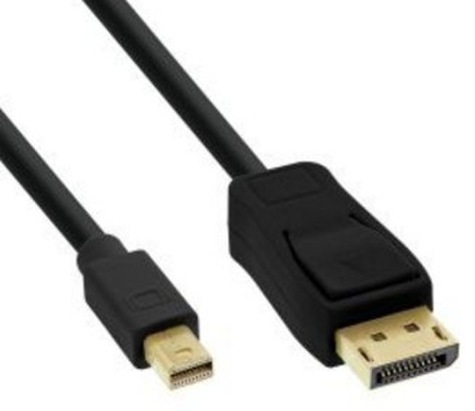 InLine 17132S 2м Mini DisplayPort DisplayPort Черный DisplayPort кабель