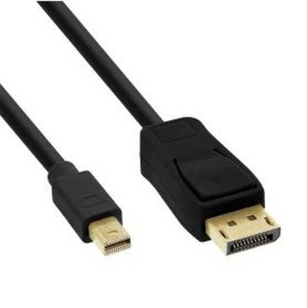 InLine 17134S 1.5м Mini DisplayPort DisplayPort Черный DisplayPort кабель