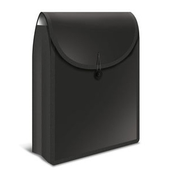 HERMA Flexi Bag Полипропилен (ПП), Прорезиненный Черный файловая коробка/архивный органайзер