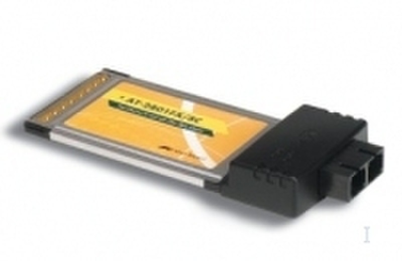 Allied Telesis AT-2801FX/ST-001 Fast Ethernet PCMCIA Fiber Adapter Card Internal 100Mbit/s networking card