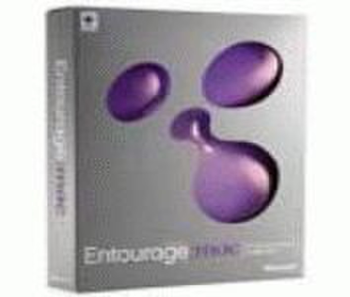 Microsoft MS Entourage v10 EN CD Mac 1пользов. почтовая программа