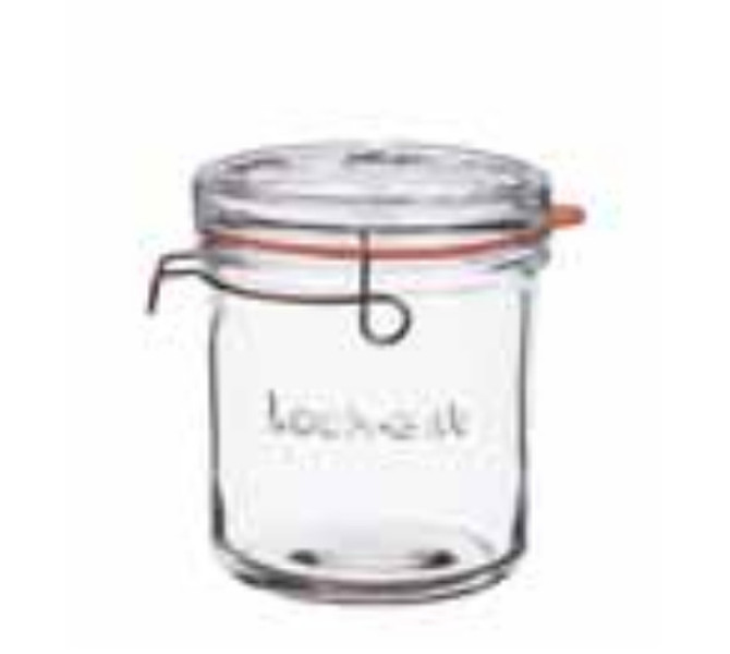 Bormioli Luigi 7081.72022 Round Glass Transparent jar