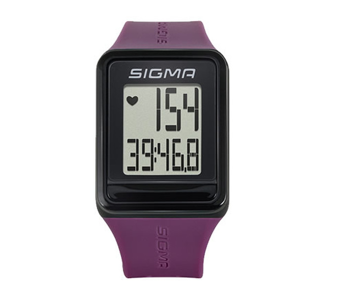 Sigma iD.GO Пурпурный спортивный наручный органайзер