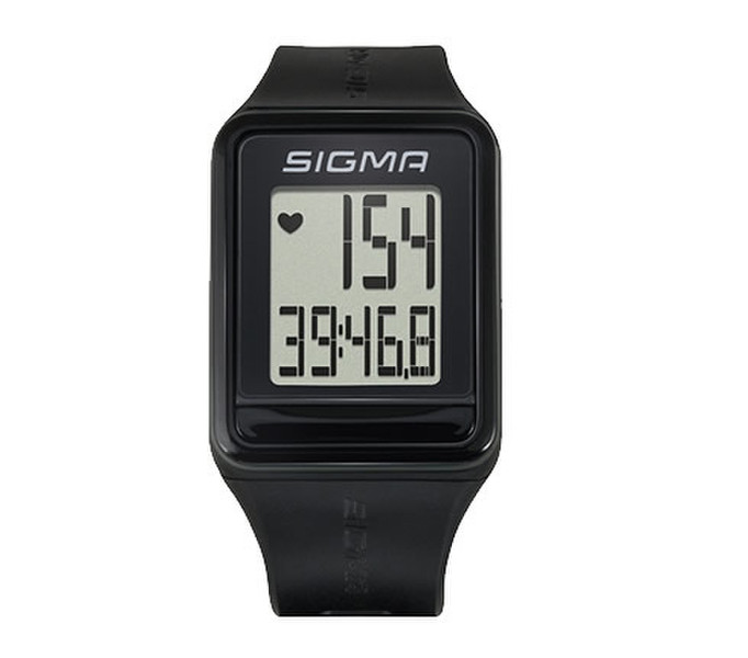 Sigma iD.GO Schwarz Sportuhr