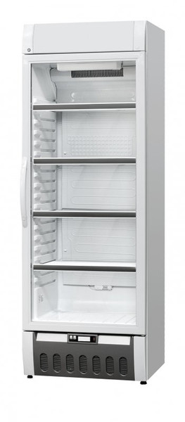 Romo CRW410EL Freestanding Showcase 400L White freezer