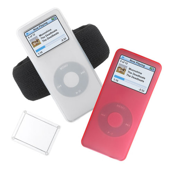 PodGear JumpSuit Plus for iPod Nano (Blush & Ice)