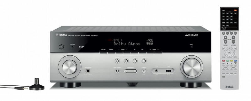 Yamaha RX-A670 7.2channels Surround 3D Titanium AV receiver