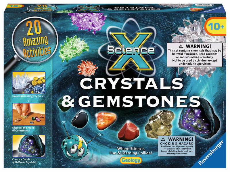 Ravensburger Science X_: Crystals & Gemstones