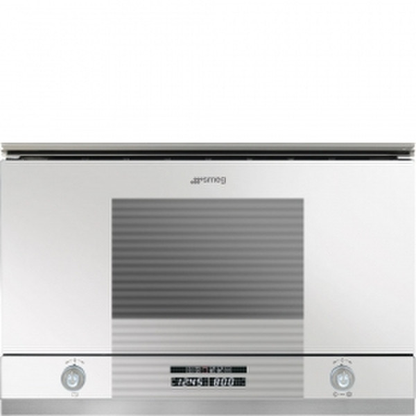Smeg MP122B Built-in Grill microwave 22L 850W Stainless steel,White microwave