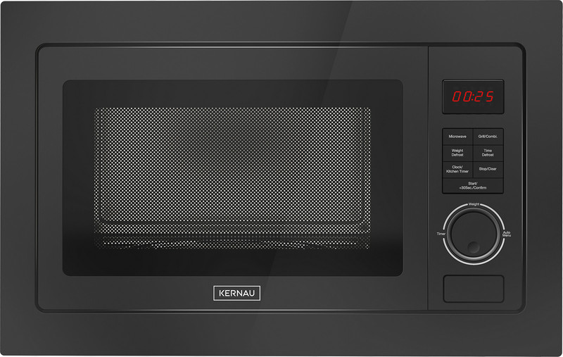 KERNAU KMO251GB Built-in Grill microwave 25L 900W Black microwave