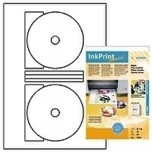 HERMA CD labels white Maxi ø 116 InkPrint Special 50 pcs. 50Stück(e) selbstklebendes Etikett