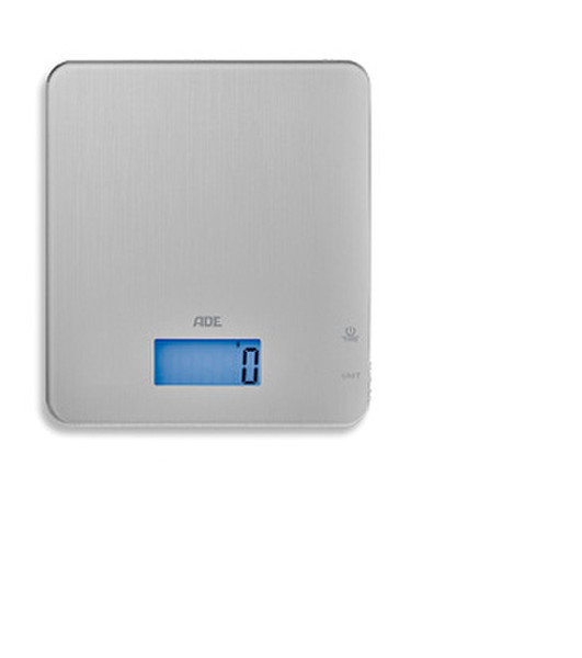 ADE Cleo Tabletop Rectangle Electronic kitchen scale Stainless steel