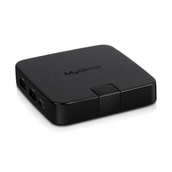 MyGica ATV495 PRO 4K Ultra HD 16GB WLAN Eingebauter Ethernet-Anschluss Schwarz Smart-TV-Box