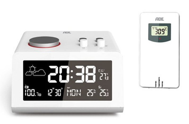 ADE WS 1710 Battery White weather station