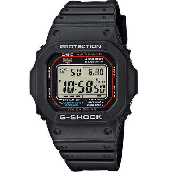 Casio GW-M5610-1ER Wristwatch Unisex Tough Solar Black watch