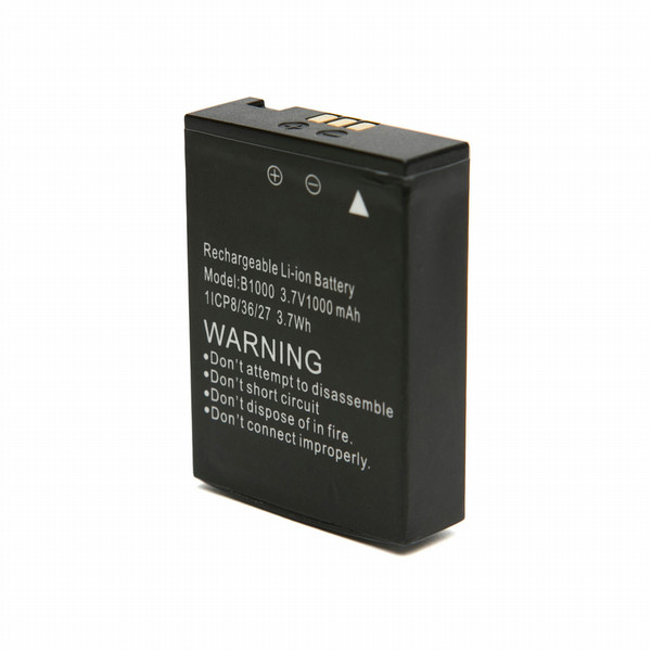 Monster Digital Action Camera Battery for 360 Lithium-Ion (Li-Ion) 1000mAh 3.7V rechargeable battery
