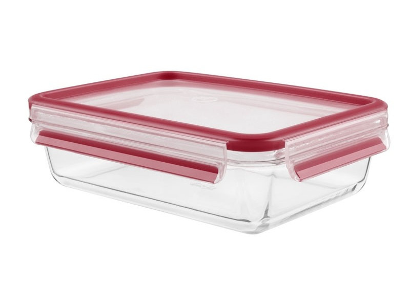 Tefal K3010512 Прямоугольный Коробка 2л Красный, Прозрачный 1шт емкость для хранения еды