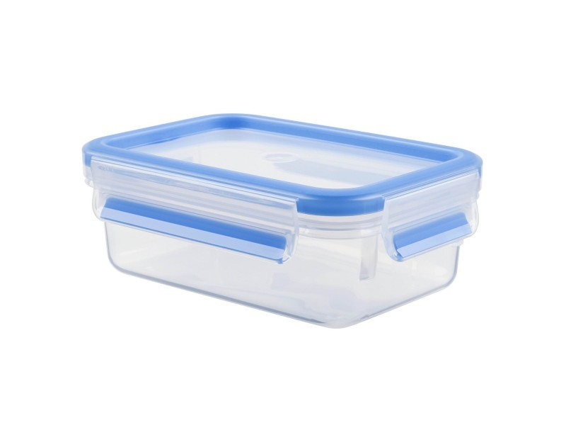 Tefal K3021812 Прямоугольный Коробка 0.8л Синий, Прозрачный 1шт емкость для хранения еды