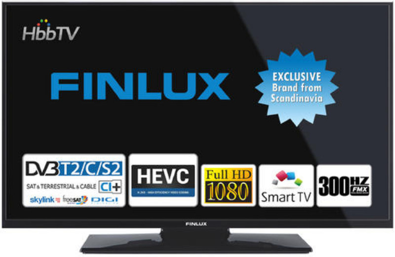 Finlux 39FFB5160 39Zoll Full HD Smart-TV Schwarz LED-Fernseher