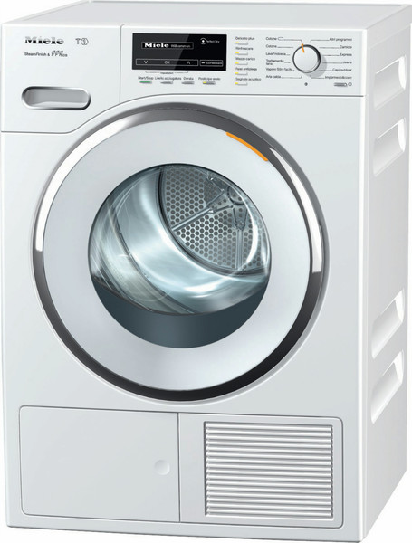Miele TMG 840 WP LW Steam Finish&Eco XL + TRK 555 Freestanding Front-load 8kg A+++ White