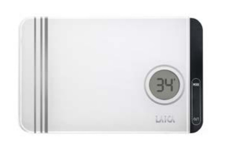 Laica KS1301 Настольный Прямоугольник Электронные кухонные весы Черный, Белый кухонные весы