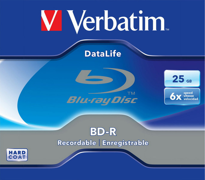 Verbatim DataLife BD-R BD-R 25GB 1pc(s)