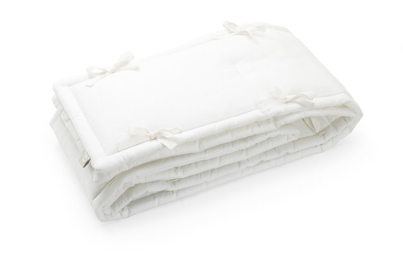 Stokke Sleepi 27 x 317cm Cotton White Flat crib sheet
