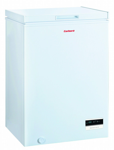 Corbero CCH103E Freestanding Chest 102L A+ White freezer