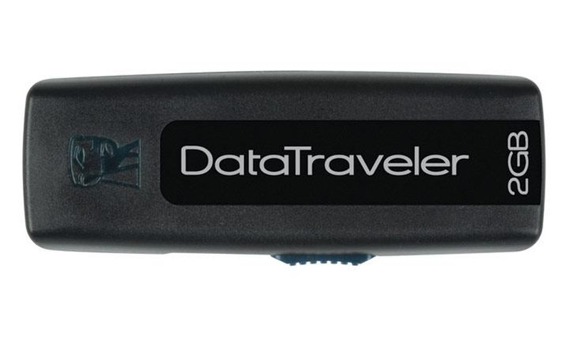 Kingston Technology DataTraveler 2GB 100 2ГБ USB 2.0 Тип -A Черный USB флеш накопитель