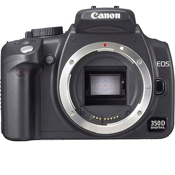 Canon EOS 350D body Однообъективный зеркальный фотоаппарат без объектива 8МП CMOS Черный