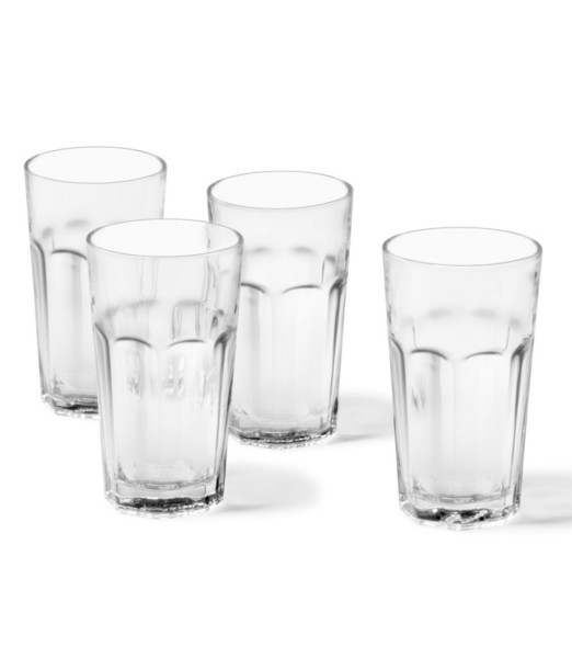 LEONARDO XL Rock Water glass Transparent 4pc(s)