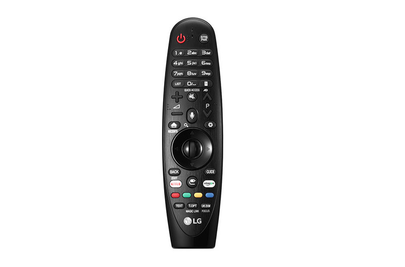 LG AN-MR650A RF Wireless Press buttons Black remote control