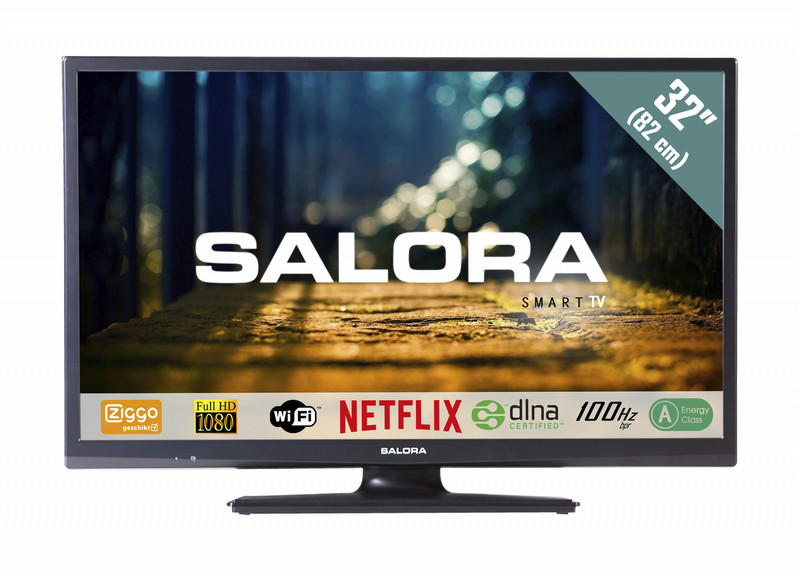 Salora 32XFS4000 32Zoll Full HD Smart-TV WLAN Schwarz LED-Fernseher