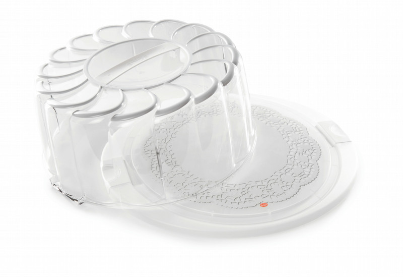 Snips 000163 Круглый Полипропилен (ПП) Белый контейнер для хранения тортов