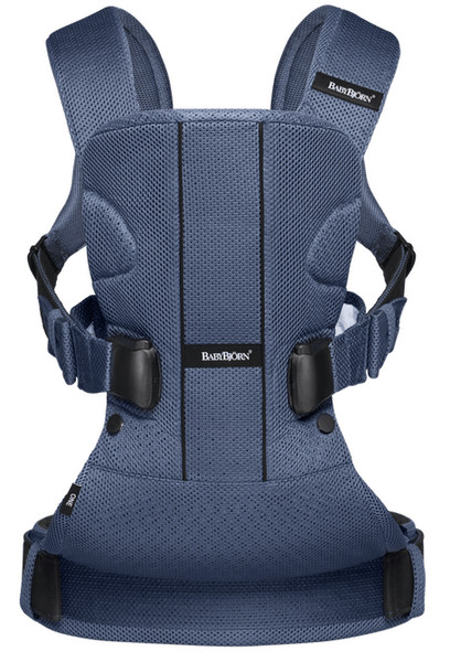 BabyBjorn Baby Carrier One Air Baby carrier backpack Cotton,Polyester Blue