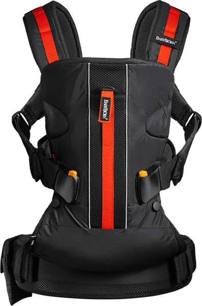 BabyBjorn Baby Carrier One Outdoors Baby carrier backpack Хлопок, Полиэстер Черный, Красный
