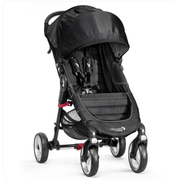 Baby Jogger City Mini 4 Traditional stroller 1место(а) Черный