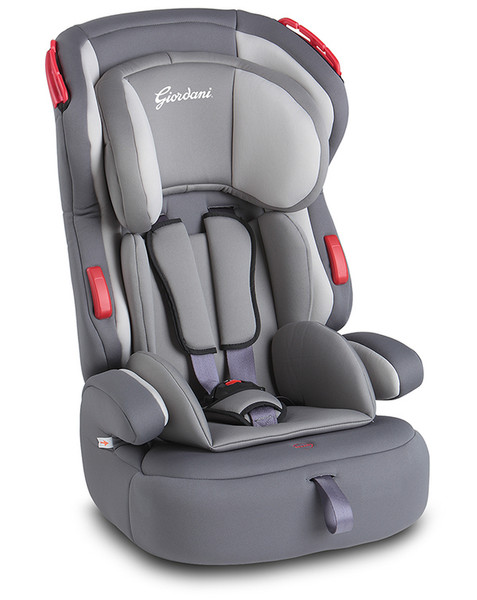 Giordani Pegasus Plus 123 1-2-3 (9 - 36 kg; 9 Monate - 12 Jahre) Grau Autositz für Babys