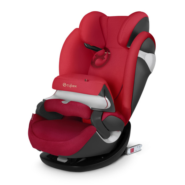 CYBEX Pallas M-Fix 1-2-3 (9 - 36 kg; 9 Monate - 12 Jahre) Rot Autositz für Babys