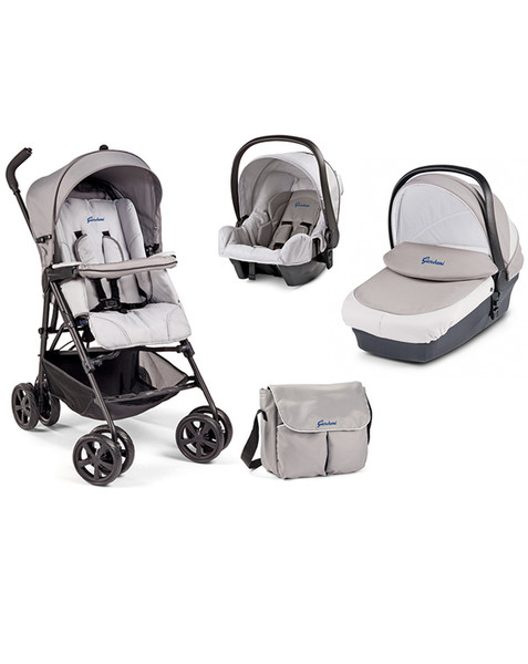 Giordani Club Travel system stroller 1место(а) Черный, Серый, Белый