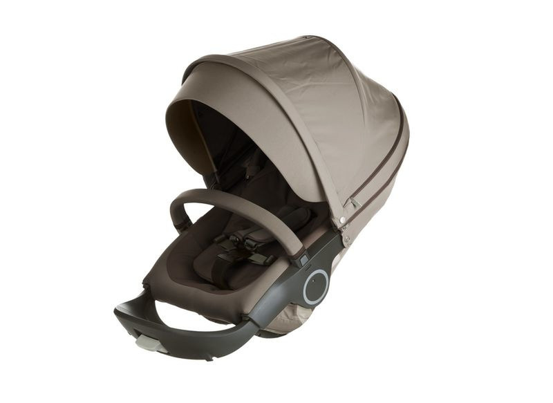 Stokke Stroller Seat Style Kit Brown baby carry cot