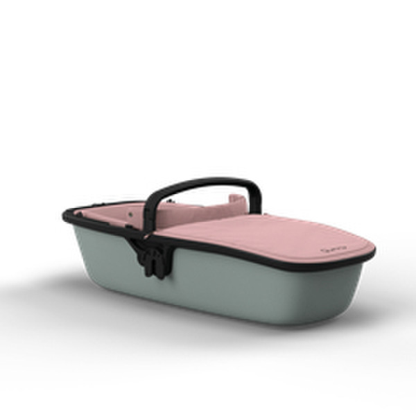 Quinny Zapp Lux Carrycot Grey,Pink baby carry cot