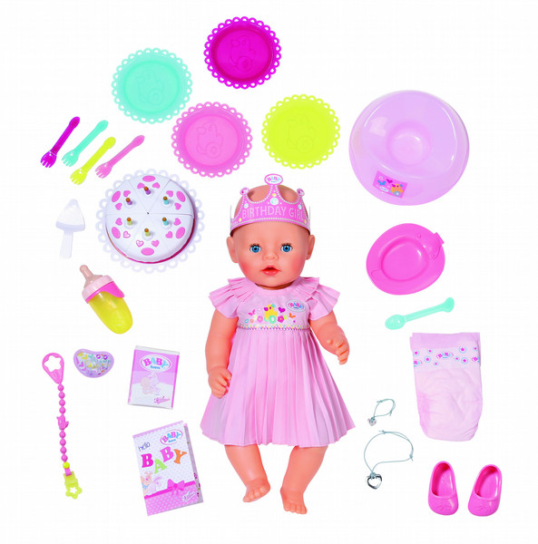 BABY born Interactive Happy Birthday Mehrfarben Puppe