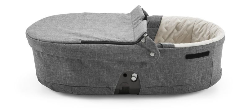 Stokke Scoot Grey baby carry cot