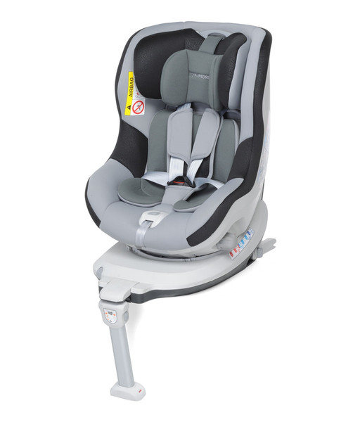 Foppapedretti Rolling Fix 0+/1 (0 - 18 kg; 0 - 4 Jahre) Graphit, Grau Autositz für Babys
