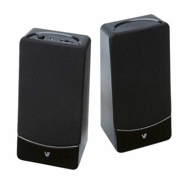 V7 Standard Speaker USB 1.6W Schwarz Lautsprecher